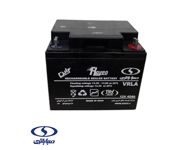 باتری 42 آمپرساعت UPS برند صبا باتری