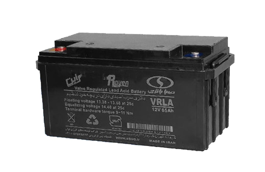 باتری 65 آمپرساعت UPS برند صبا باتری